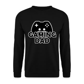 Gaming - Unisex Pullover - Schwarz - Vorne - Alina (178cm) & Michal (187cm)