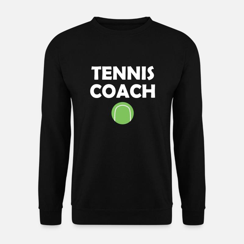 Tennis - Unisex Pullover - Schwarz