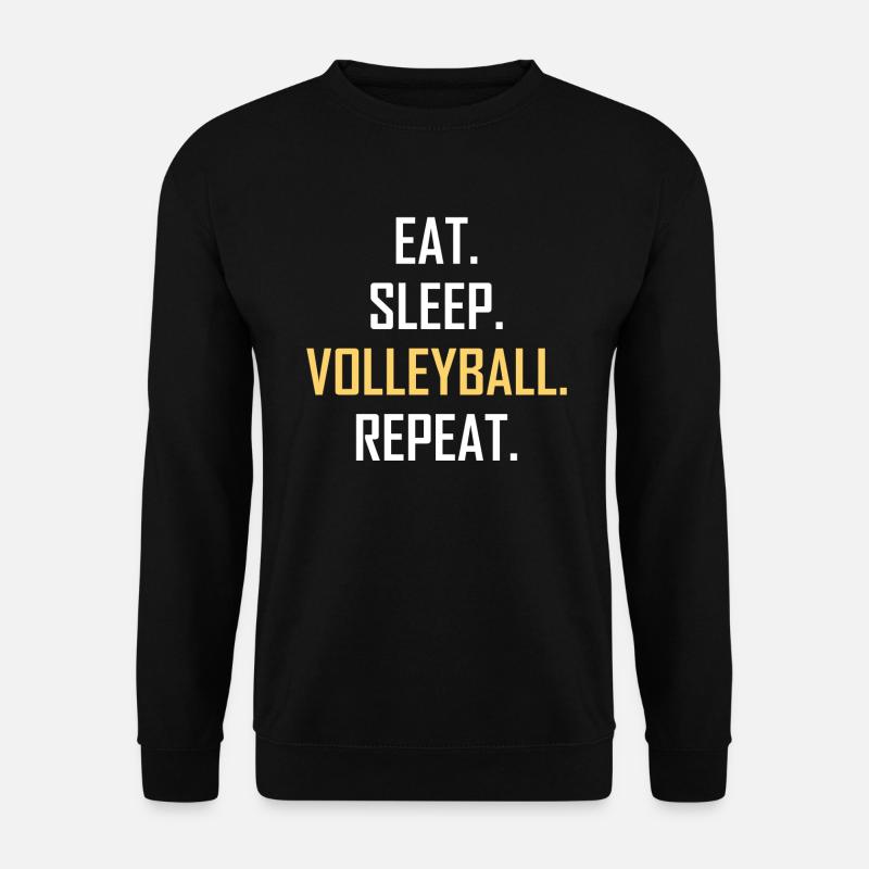 Volleyball - Unisex Pullover - Schwarz