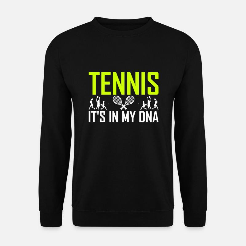 Tennis - Unisex Pullover - Schwarz