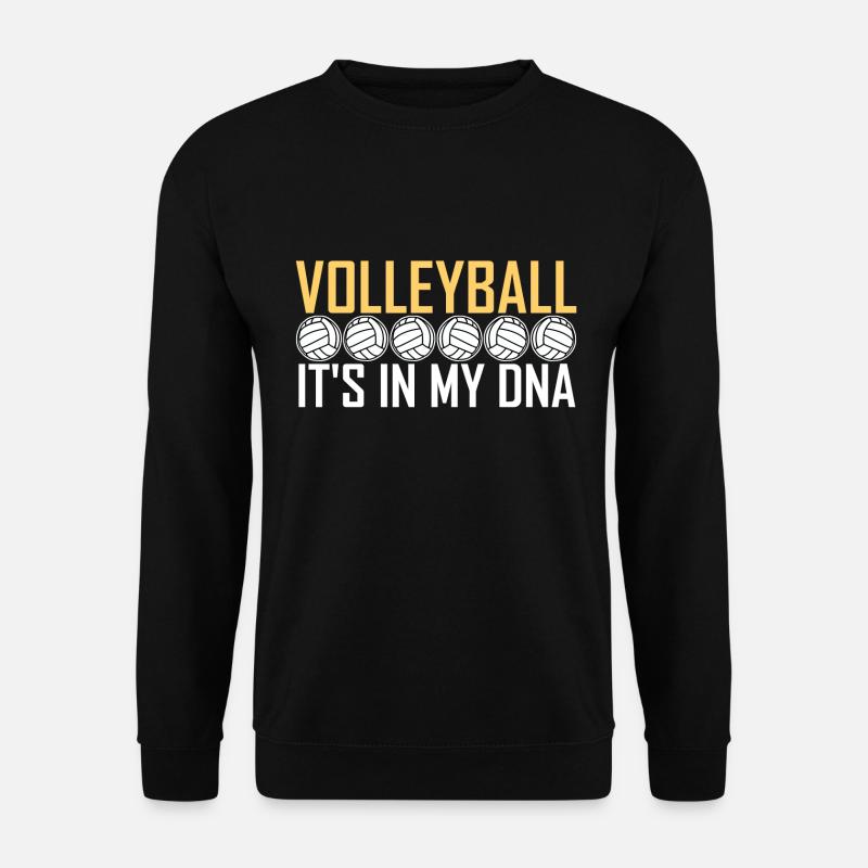 Volleyball - Unisex Pullover - Schwarz