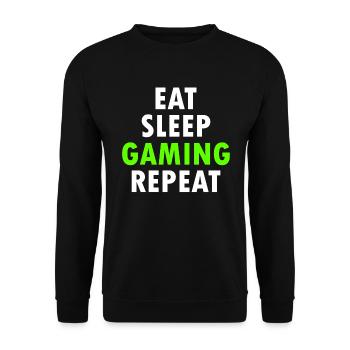 jeu - Sweat-shirt Unisexe - noir - Devant - Alina (178cm) & Michal (187cm)