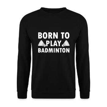 Federball - Unisex Pullover - Schwarz - Vorne - Alina (178cm) & Michal (187cm)