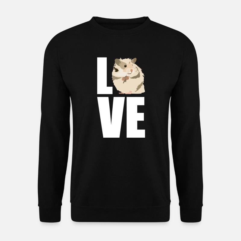hamster - Unisex Sweatshirt - black