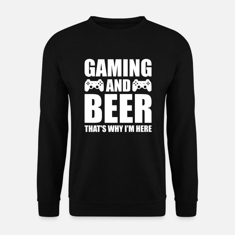 Gaming - Unisex Pullover - Schwarz