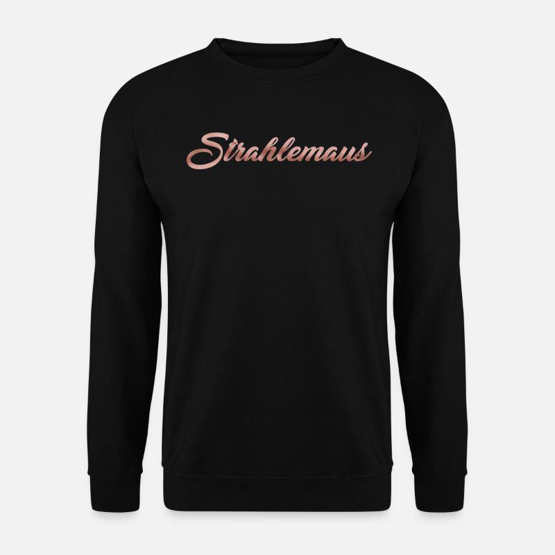 Strahlemaus - Unisex Pullover - Schwarz