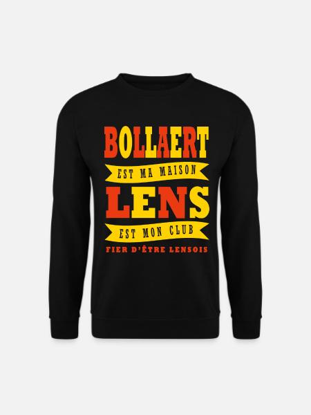 Lens supporter lensois football lens - Sweat-shirt Unisexe - noir