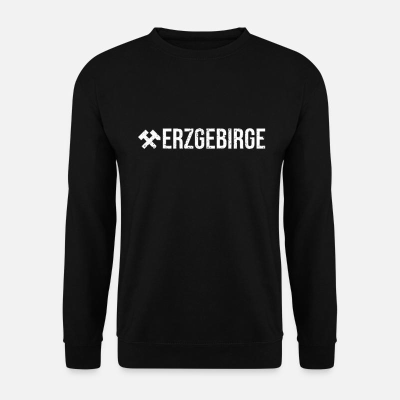 Erzgebirge Shirt - Unisex Pullover - Schwarz