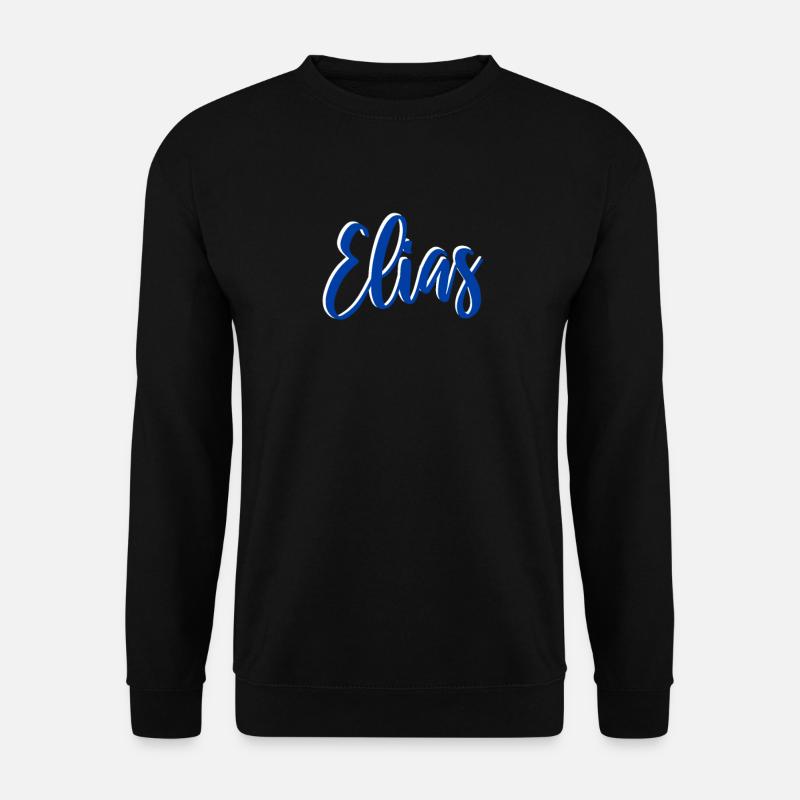 Elias - Unisex Pullover - Schwarz
