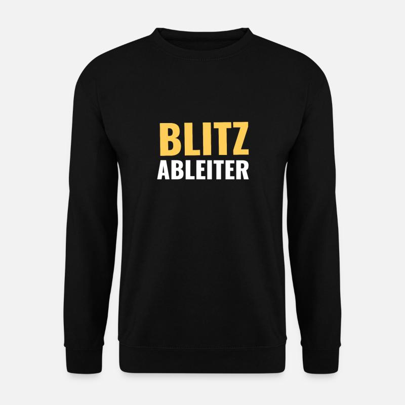 Blitzableiter - Unisex Pullover - Schwarz