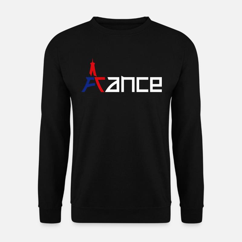 France - Frankreich - Unisex Sweatshirt - black