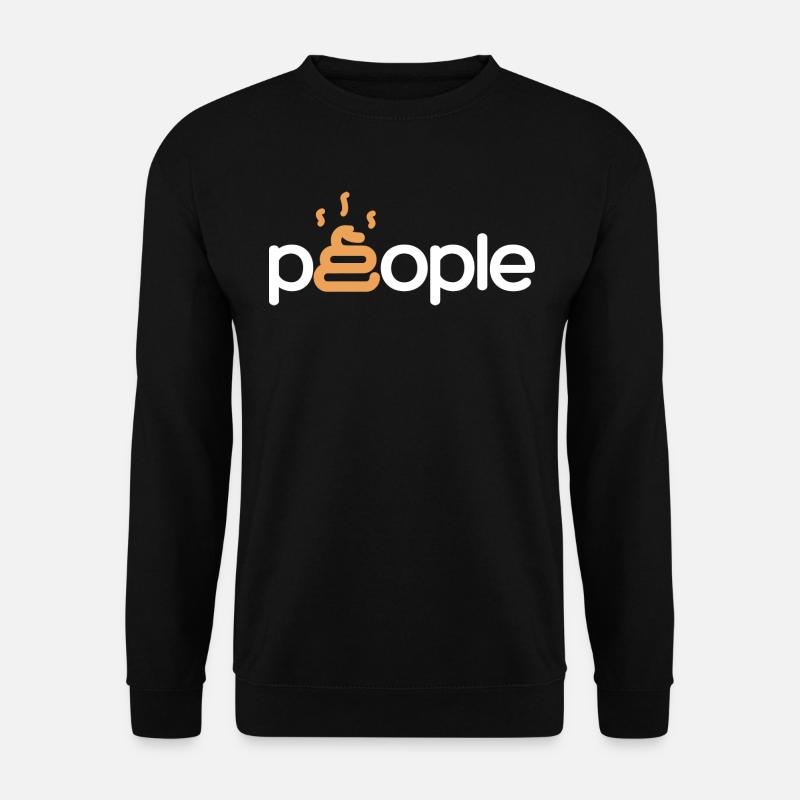 Gens de merde - Sweat-shirt Unisexe - noir