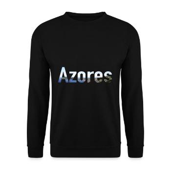 Entdecken Sie lebendige, von der Flagge der - Unisex Pullover - Schwarz - Vorne - Alina (178cm) & Michal (187cm)