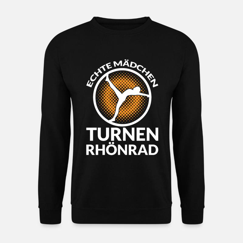 Lustiger Rhönrad Spruch - Unisex Pullover - Schwarz