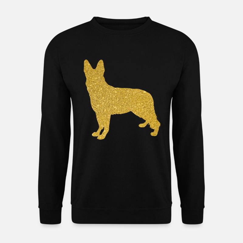 Schäferhund Besitzer Hundebesitzer Geschenk Spruch - Unisex Pullover - Schwarz