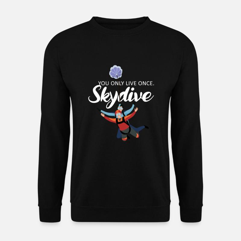 Skydiving - Unisex Sweatshirt - black