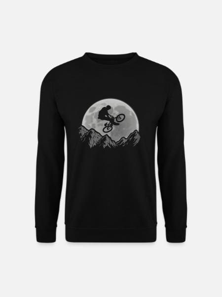 BMX Fahrrad Shirt Geschenk Mountainbike - Unisex Pullover - Schwarz