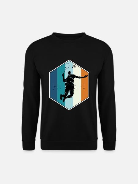 badminton - Sweat-shirt Unisexe - noir
