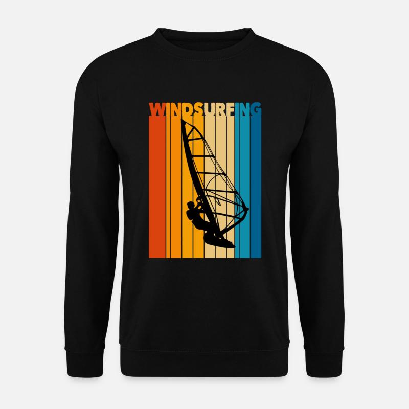 Windsurfen - Unisex Pullover - Schwarz