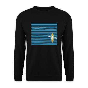 Kajak - Unisex Pullover - Schwarz - Vorne - Alina (178cm) & Michal (187cm)