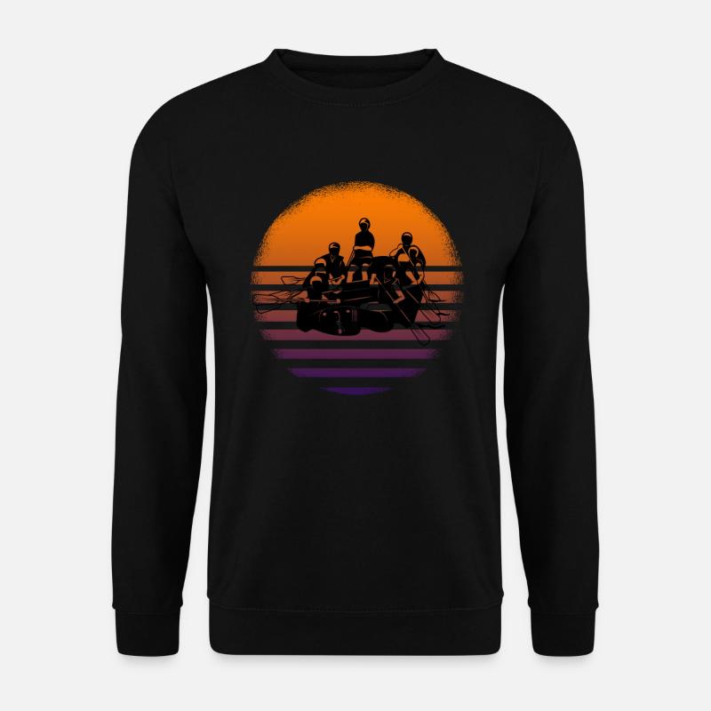 Rafting - Unisex Pullover - Schwarz