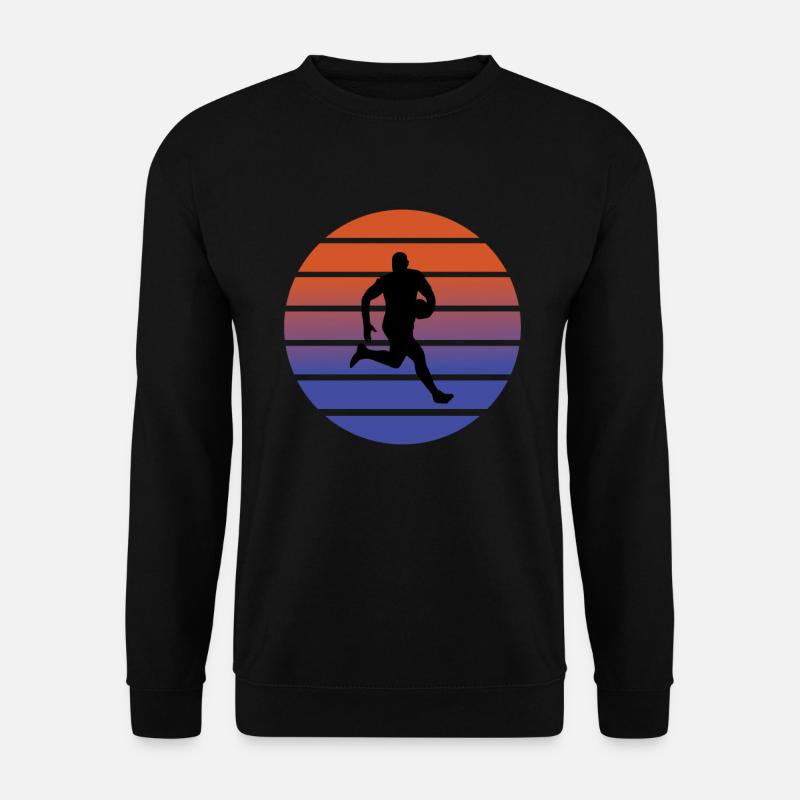 Rugby - Unisex Pullover - Schwarz
