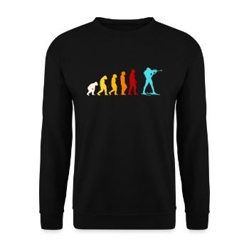 Biathlon Evolution - Sweat-shirt Unisexe - noir - Devant - Alina (178cm) & Michal (187cm)