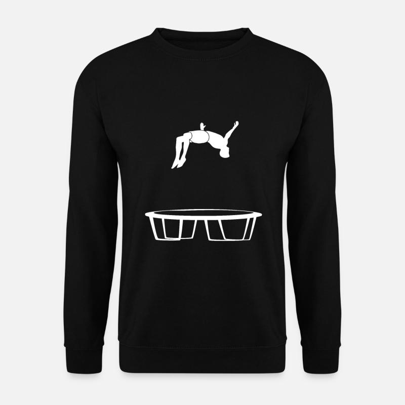 Trampolin Geschenk - Unisex Pullover - Schwarz