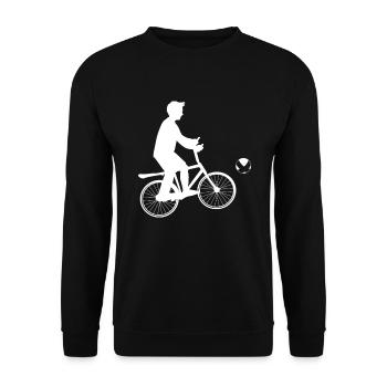Radball - Unisex Pullover - Schwarz - Vorne - Alina (178cm) & Michal (187cm)