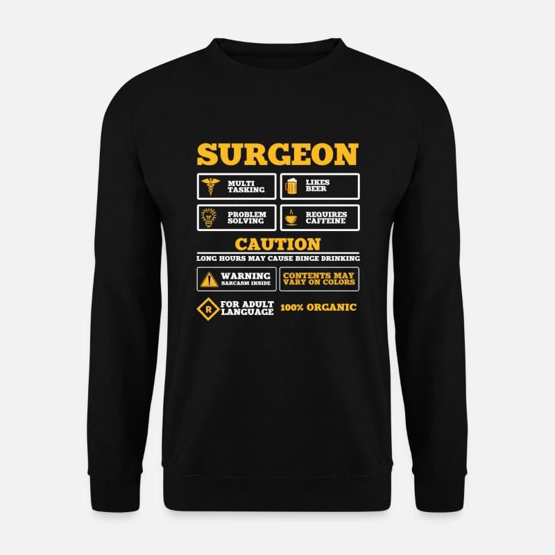 surgeon - Unisex Sweatshirt - black