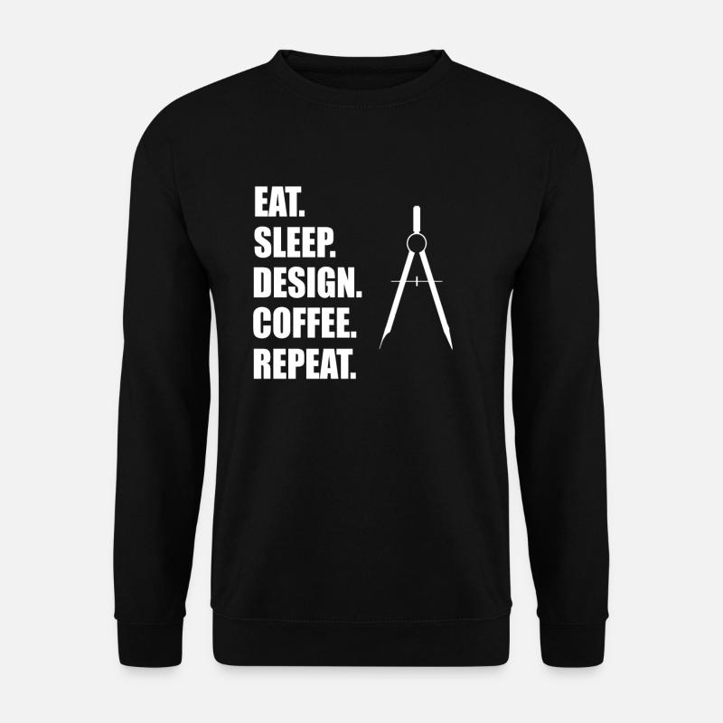 architecture - Sweat-shirt Unisexe - noir