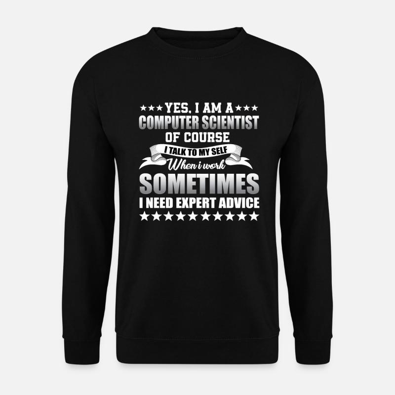 computer scientist - Unisex Sweatshirt - black
