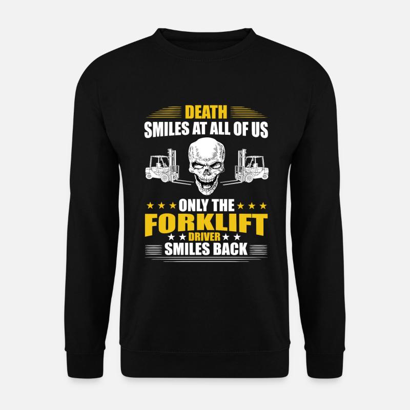 forklift driver - Unisex Sweatshirt - black