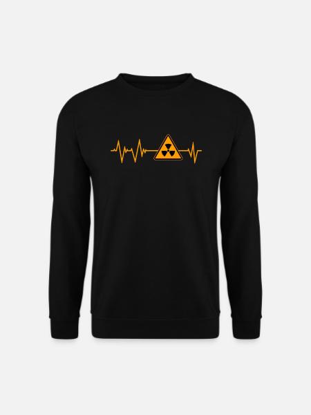 Radiologie Herzschlag - Unisex Pullover - Schwarz