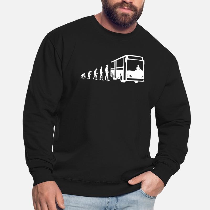 Bus Driver Evolution Bus Driver Profession Job Gift Unisex Sweatshirt