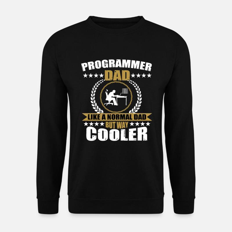 Programmeur Papa - Sweat-shirt Unisexe - noir