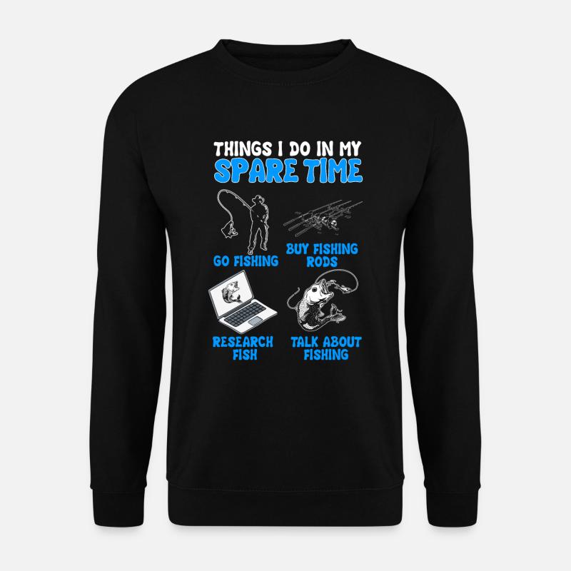 Fishing Gift Idea - Unisex Sweatshirt - black