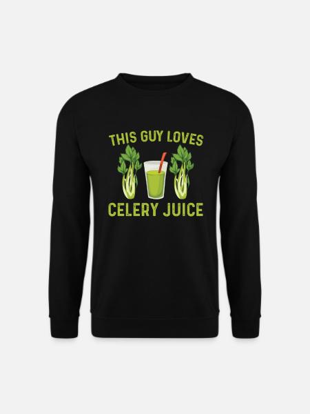 Celery juice lovers - Unisex Sweatshirt - black