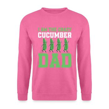 Cucumber Dad - Unisex Sweatshirt - pink - Front