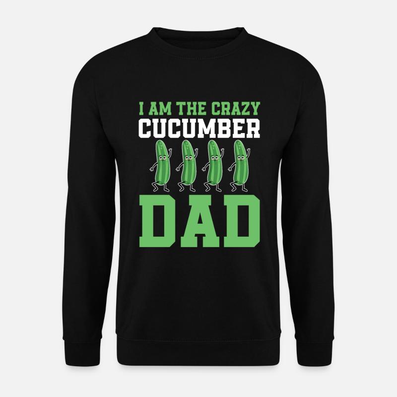 Cucumber Dad - Unisex Sweatshirt - black