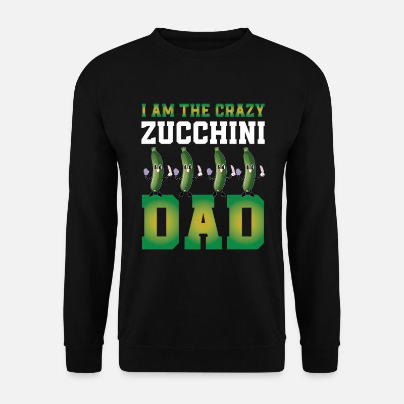 Zucchini Dad - Unisex Sweatshirt - black