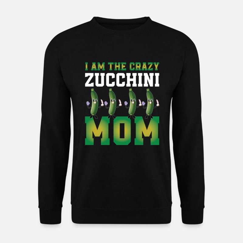 Zucchini Mom - Unisex Sweatshirt - black