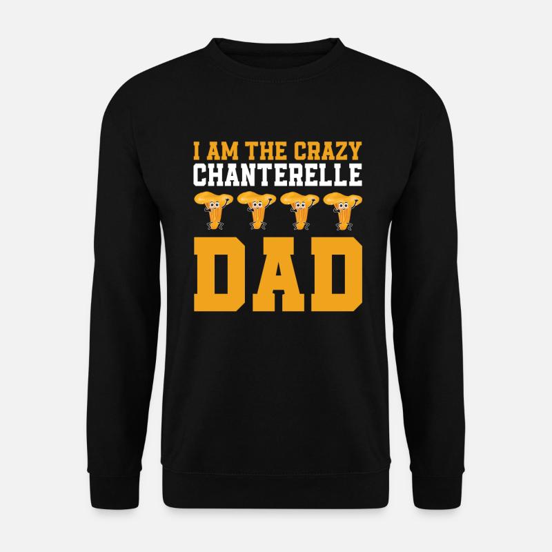 Pfifferling Papa - Unisex Pullover - Schwarz