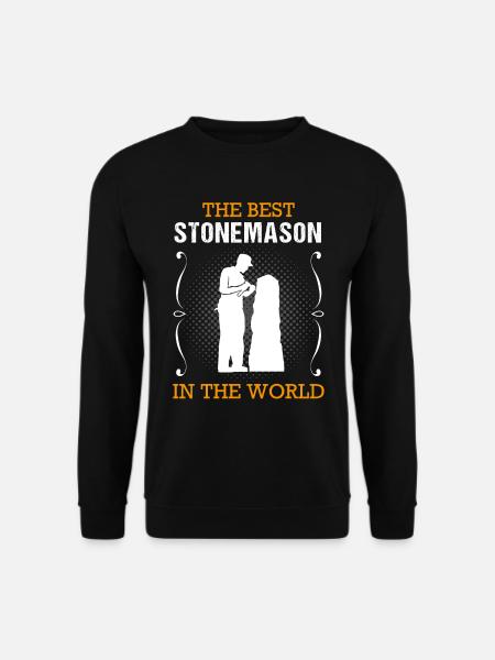 Stonemason Profession Training Craftsman Gift - Unisex Sweatshirt - black