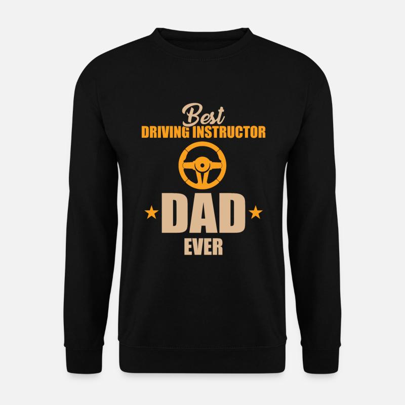 Bester Fahrlehrer Papa - Unisex Pullover - Schwarz