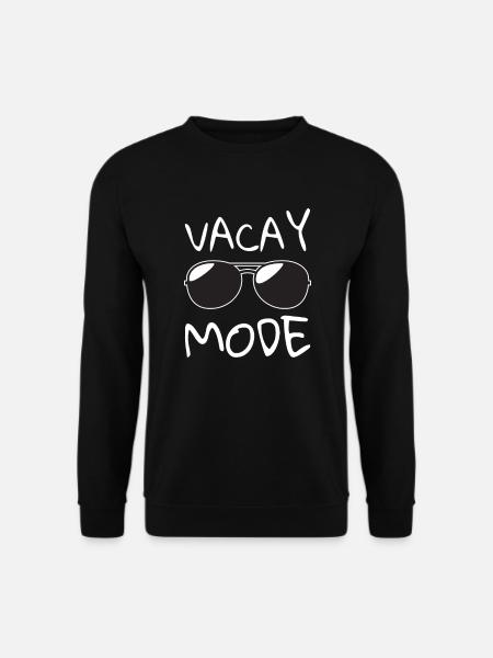 Mode Vacances Vacay Mode Vacances - Sweat-shirt Unisexe - noir