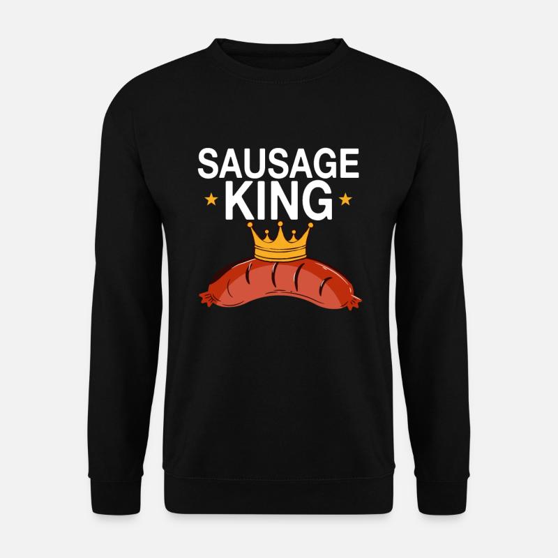Wurst König - Unisex Pullover - Schwarz