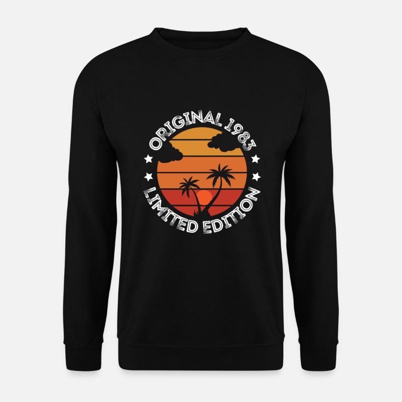 Original 1983 - Limited Edition Design - Unisex Pullover - Schwarz