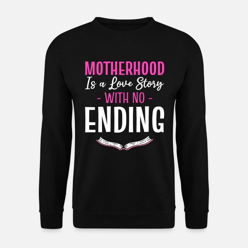 Maternity Committed Mother - Unisex Sweatshirt - black