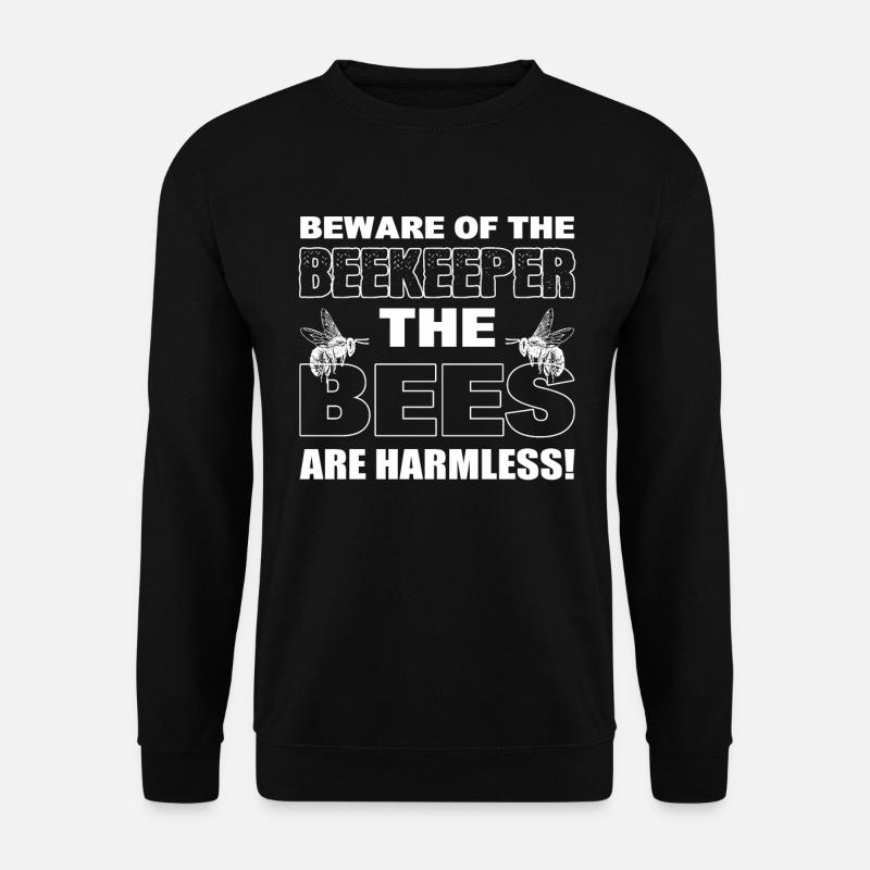 Harmless bee beekeepers - Unisex Sweatshirt - black